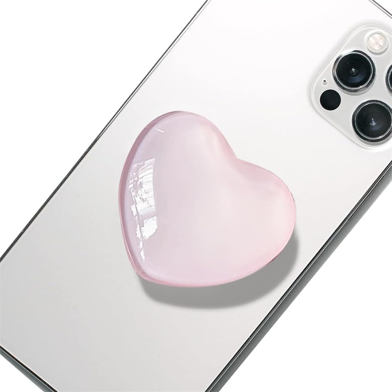 Tech Accessories Phone - 3D в форме сердца с кристаллами,