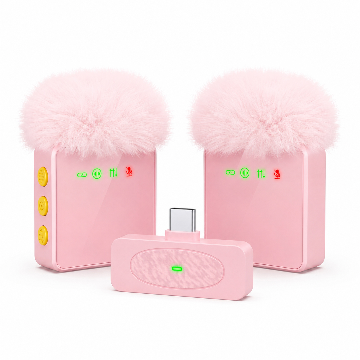 Power Bank Wireless - Новый беспроводной петличный микрофон, порт USB-C,