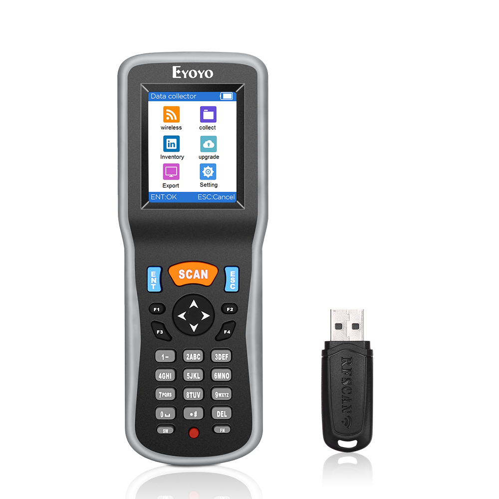 Document Scanner Portable - Eyoyo 1D беспроводной сканер штрих-кода ручной