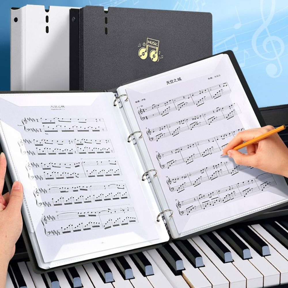 Document Scanner Portable - Креативная пластиковая папка для нот A4,