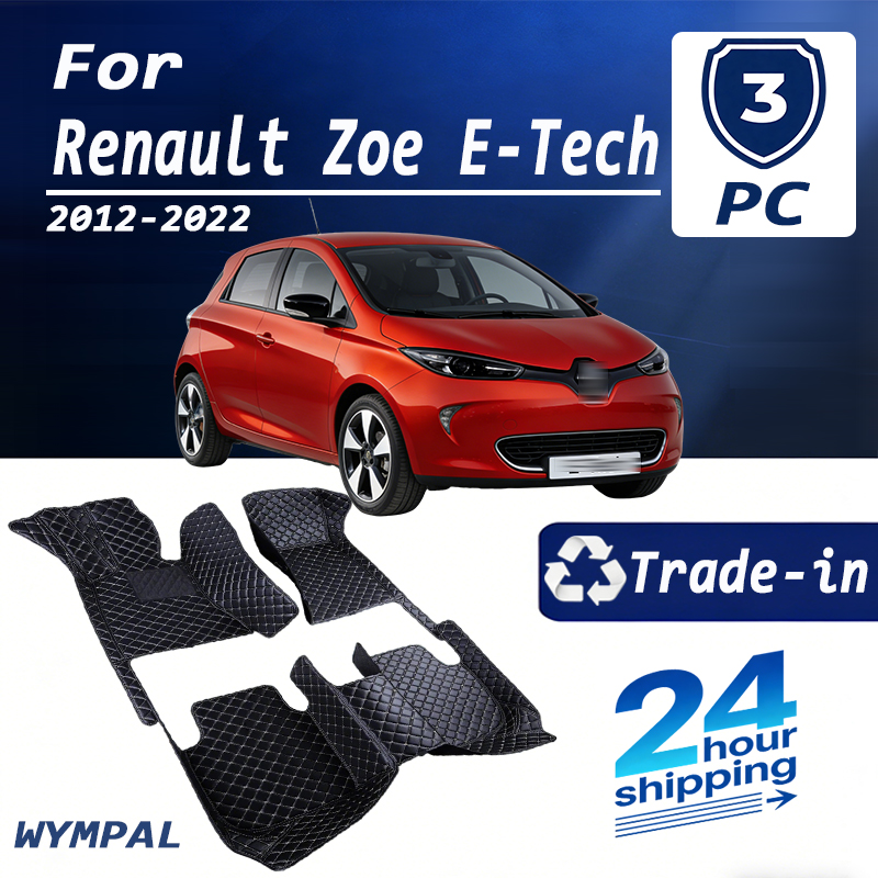 Tech Accessories Luxury - Роскошные кожаные автомобильные коврики для Renault