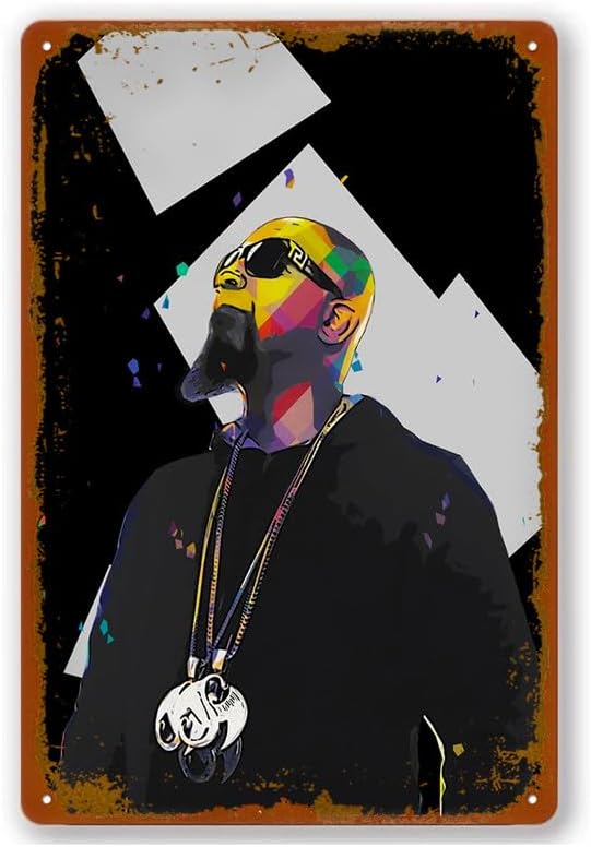 Tech X - Постер Rap Tech N9Ne, винтажная металлическая