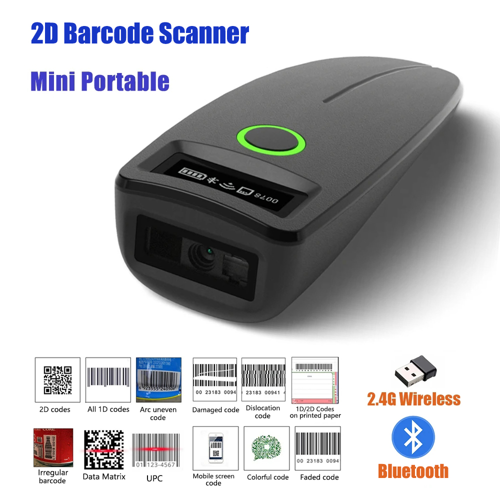 2D-сканер штрих-кода W7 Mini,  – обзор и цена Document Scanner Portable