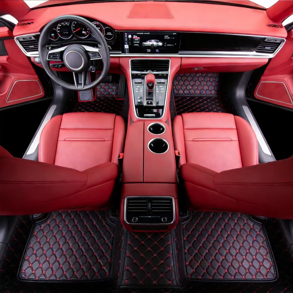 Кожаные автомобильные коврики  – обзор и цена Tech Accessories Luxury