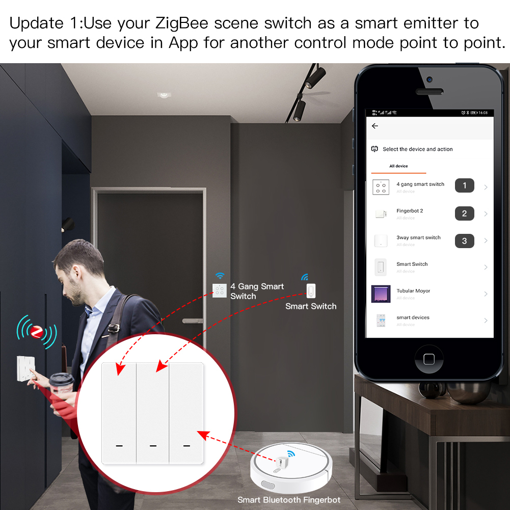 MOES Tuya ZigBee переключатель – обзор и цена Power Bank Wireless