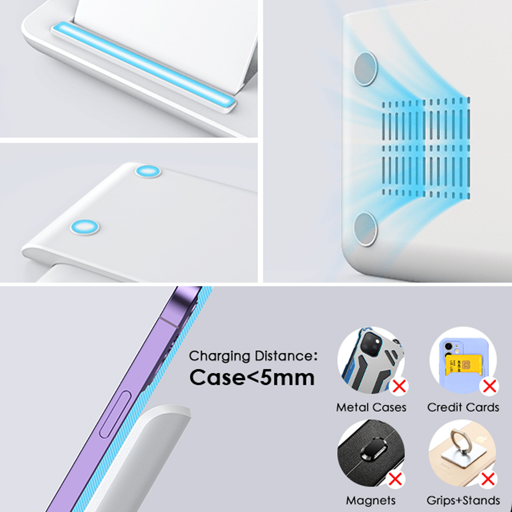 Беспроводная зарядная станция  – обзор и цена Wireless Charger 3 In 1
