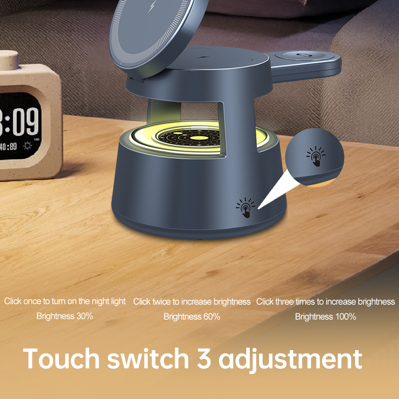 Беспроводная зарядная станция  – обзор и цена Wireless Charger 3 In 1