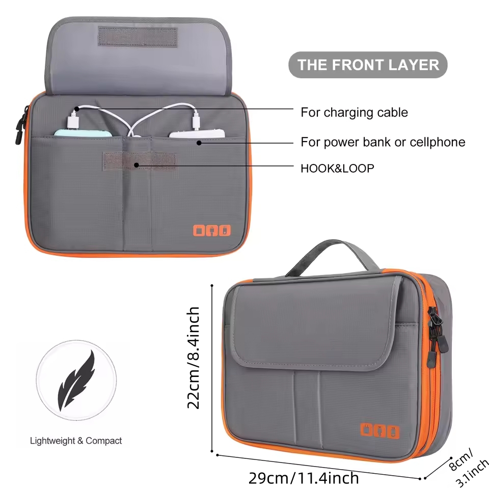 Дорожный двухслойный органайзе – обзор и цена Tech Accessories Bag