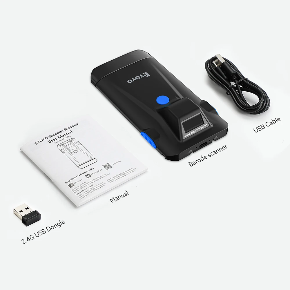Eyoyo EY-024 2D Bluetooth скан – обзор и цена Document Scanner Portable