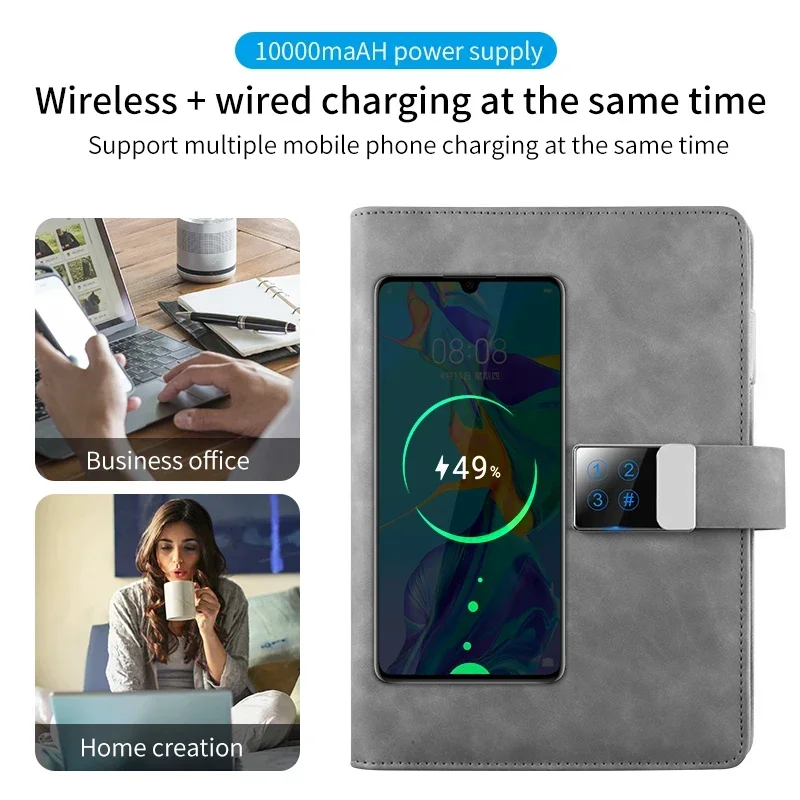 Умный ежедневник-планер с функ – обзор и цена Power Bank Wireless